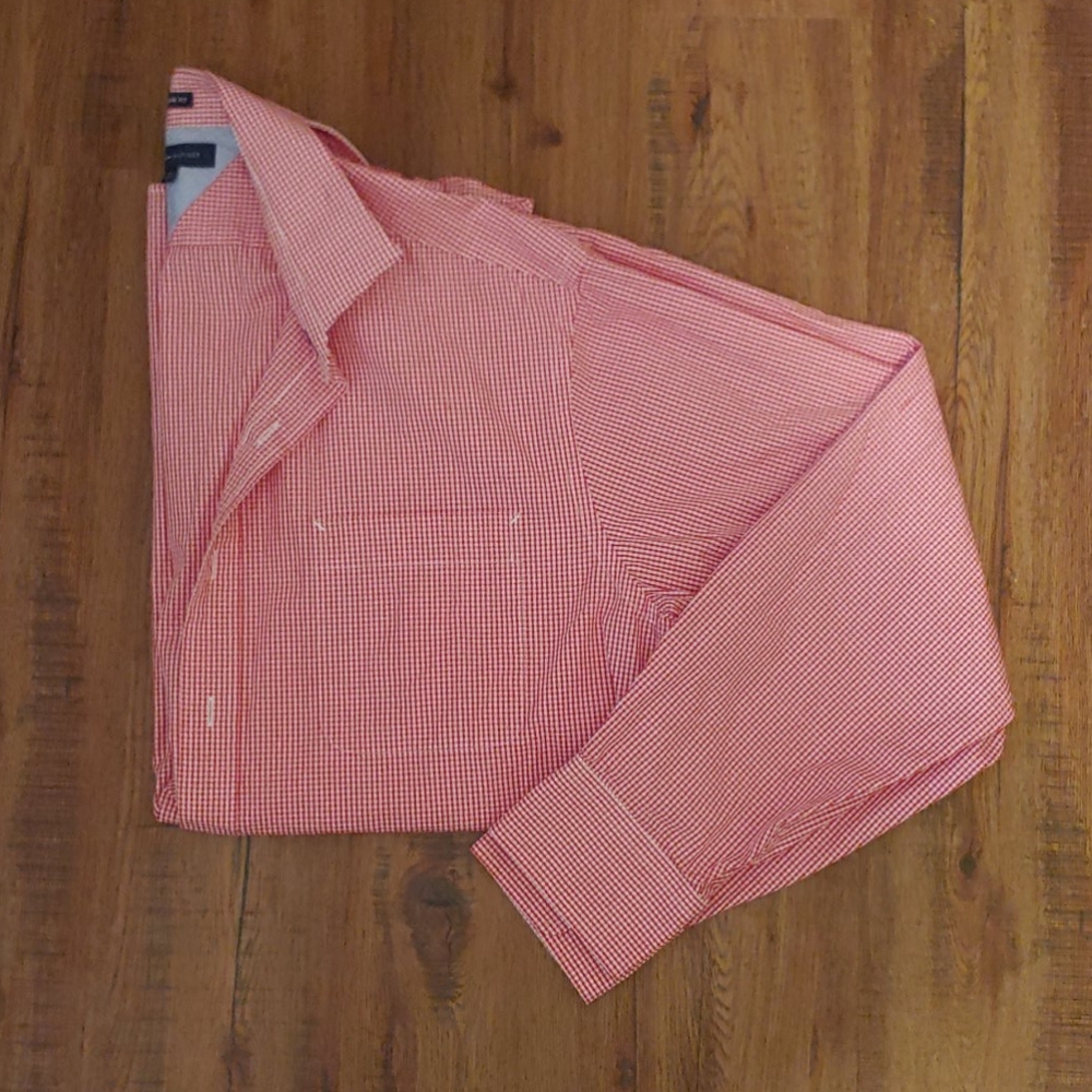 Checkered button down